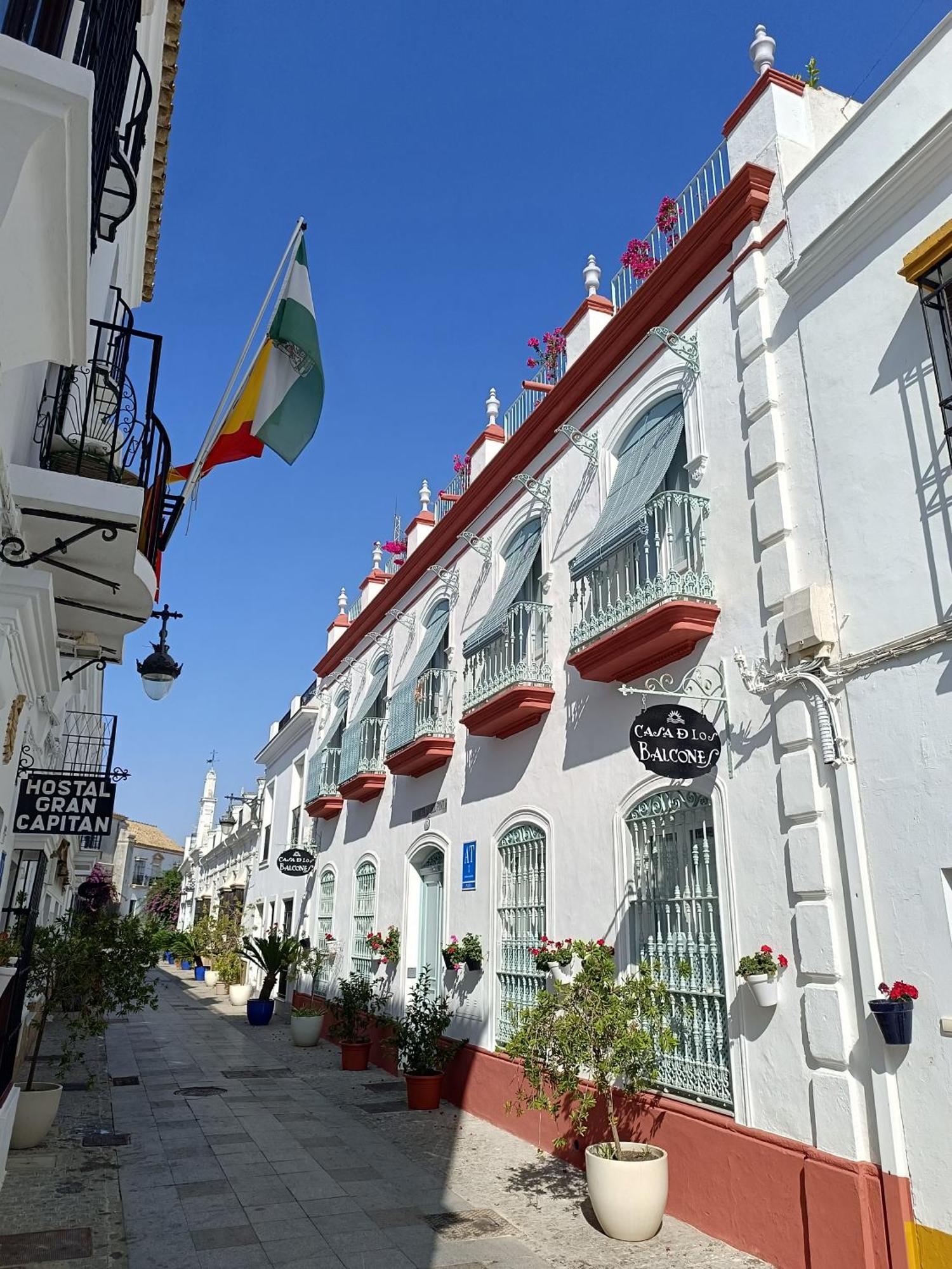 Apartamentos Turisticos Casa De Los Balcones Chipiona Exteriér fotografie