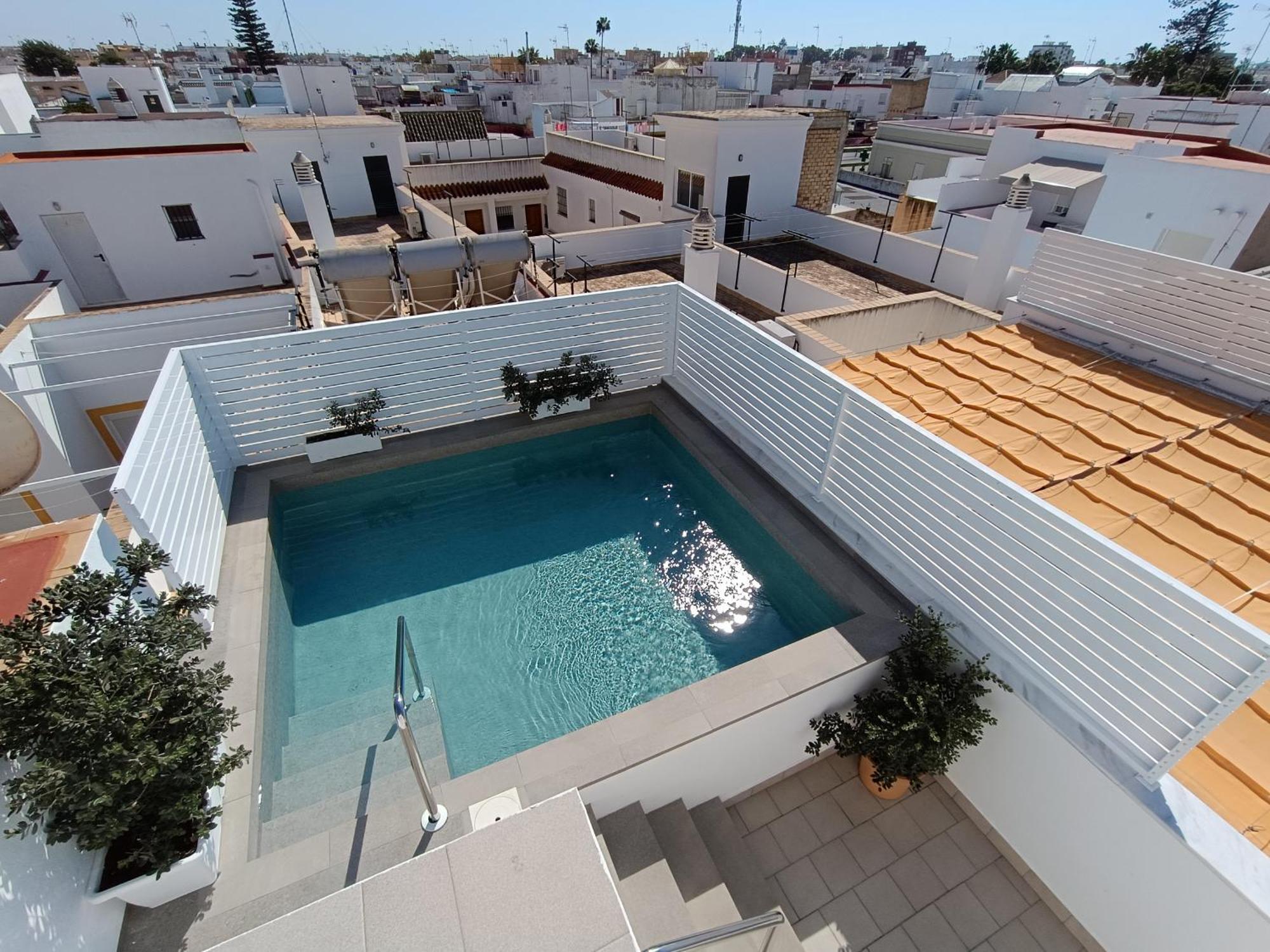 Apartamentos Turisticos Casa De Los Balcones Chipiona Exteriér fotografie